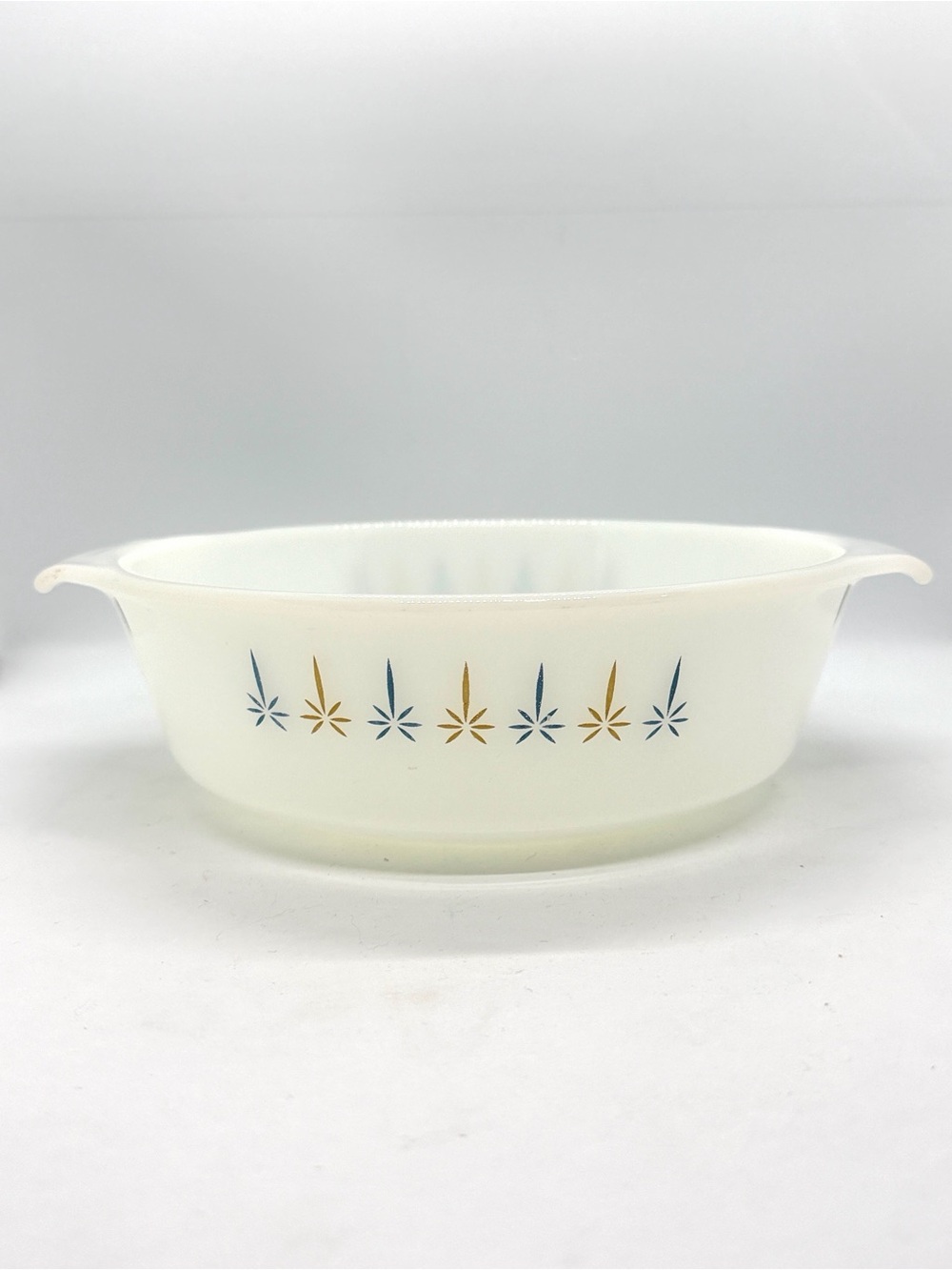 Fireking Anchor Hocking Candle Glow Round Casseole
